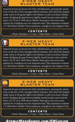 Star Wars Legion: E-Web Heavy Blaster Team