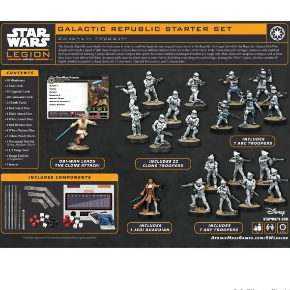 Star Wars: Legion - Galactic Republic Starter Set