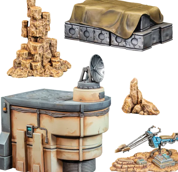 Star Wars: Legion – Galactic Terrain Set