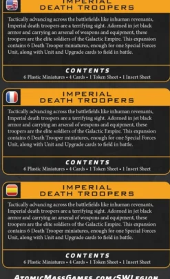 Star Wars Legion: Imperial Death Troopers