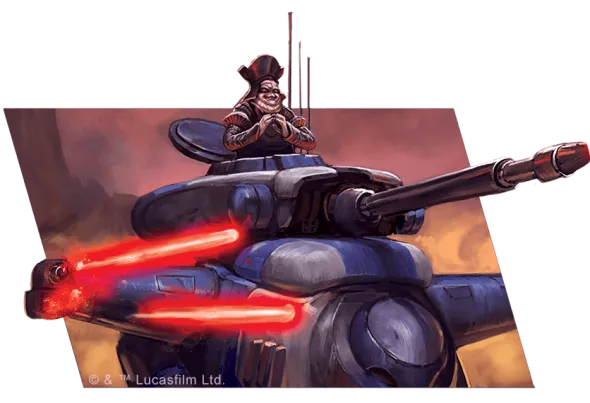 Star Wars : Légion - Char d'Assaut Blindé de la Fédération du Commerce