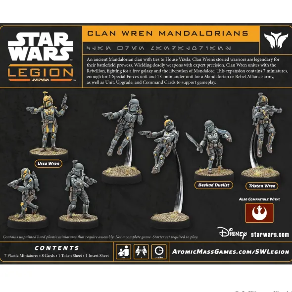 Star Wars: Légion - Clan Wren Mandalorians