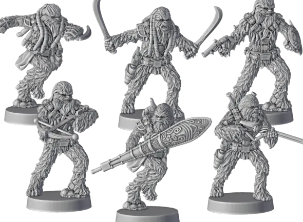 Star Wars : Légion - Combattants Wookies