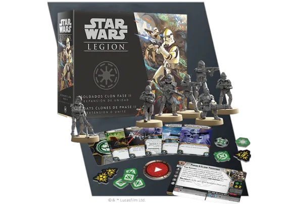 Star Wars : Légion - Soldats Clone de Phase II
