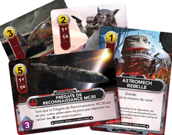 Star Wars: The Deckbuilding Game - Rebelle & Empire