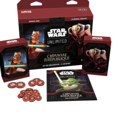 Star Wars Unlimited : Crépuscule de la République - Kit de Démarrage 2 joueurs