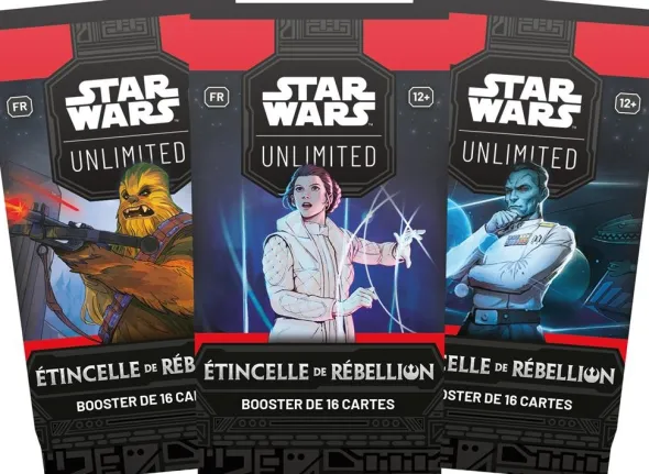 Star Wars Unlimited : Etincelle de Rébellion - Boite de 24 Boosters