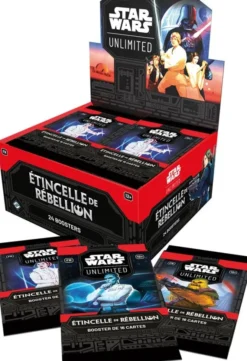 Star Wars Unlimited : Etincelle de Rébellion - Boite de 24 Boosters