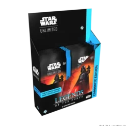 Star Wars Unlimited : Legends of the Force - Carbonite Edition Booster Display