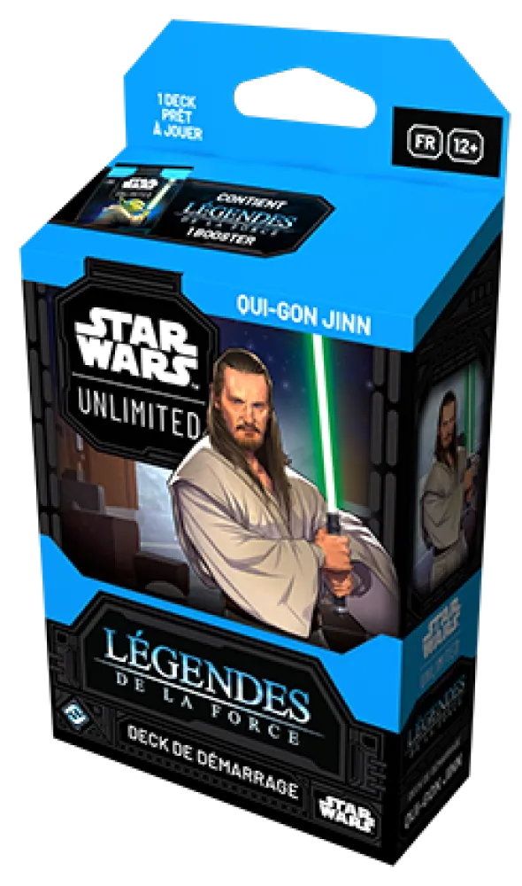 Star Wars Unlimited : Légendes de la Force - Deck de Démarrage : Qui-Gon