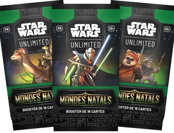 Star Wars Unlimited : Mondes Natals - Boite de 24 Boosters