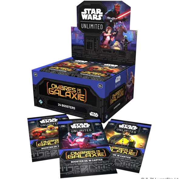 Star Wars Unlimited : Ombres de la Galaxie - Boite de 24 Boosters