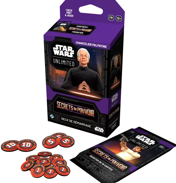 Star Wars Unlimited : Secrets du Pouvoir - Deck de Démarrage : Chancelier Palpatine