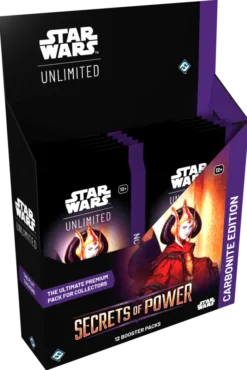 Star Wars Unlimited : Secrets of Power - Carbonite Edition Booster Display