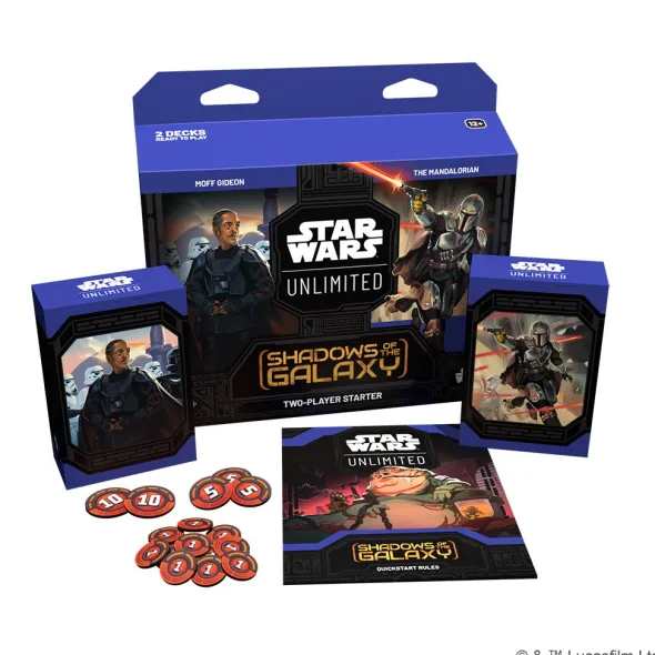 Star Wars Unlimited : Shadows of the Galaxy - 2 Player Starter