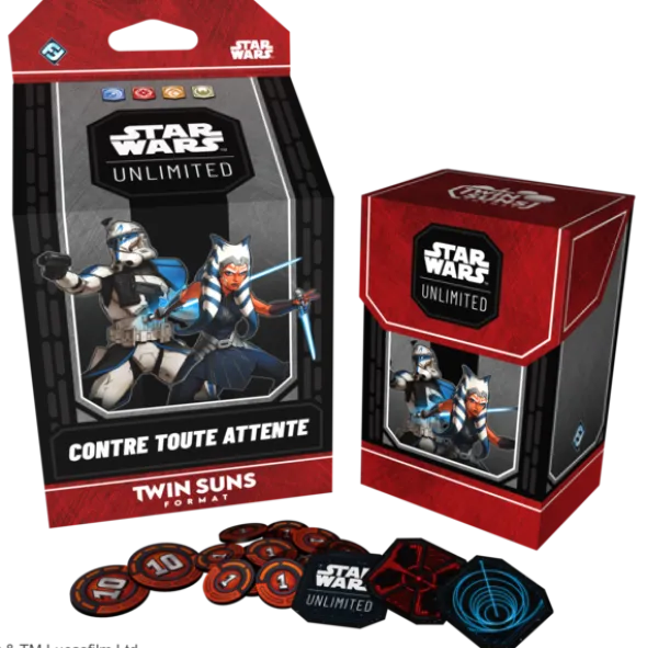 Star Wars Unlimited : Twin Suns - Display de 4 Decks