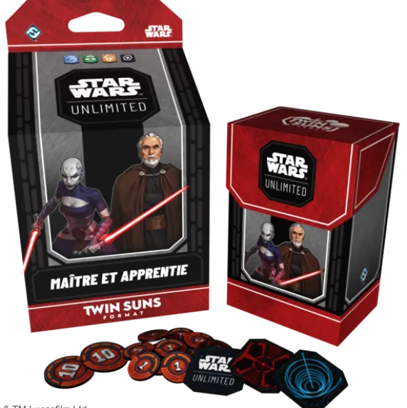 Star Wars Unlimited : Twin Suns - Display de 4 Decks