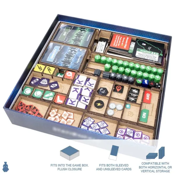 Stationfall - Boîte de Rangement Dicetroyers Compatible