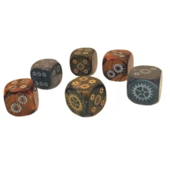 Steampunk D6 Dice Set