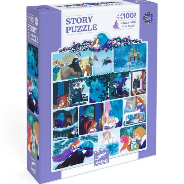 Story Puzzle - La Belle et la Bête - 100 Pièces