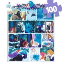 Story Puzzle - La Belle et la Bête - 100 Pièces
