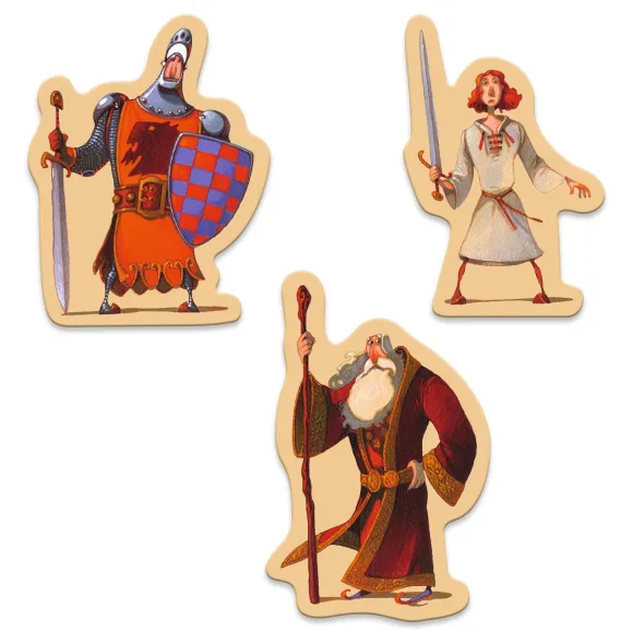 Story puzzle - Le Roi Arthur - 100 Pièces