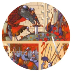 Story puzzle - Le Roi Arthur - 100 Pièces