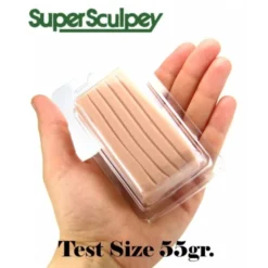 Super Sculpey Beige 55 gr. - Taille d'essai