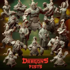 Support pour Noblesse Impériale Humaine - Dragon's Fists