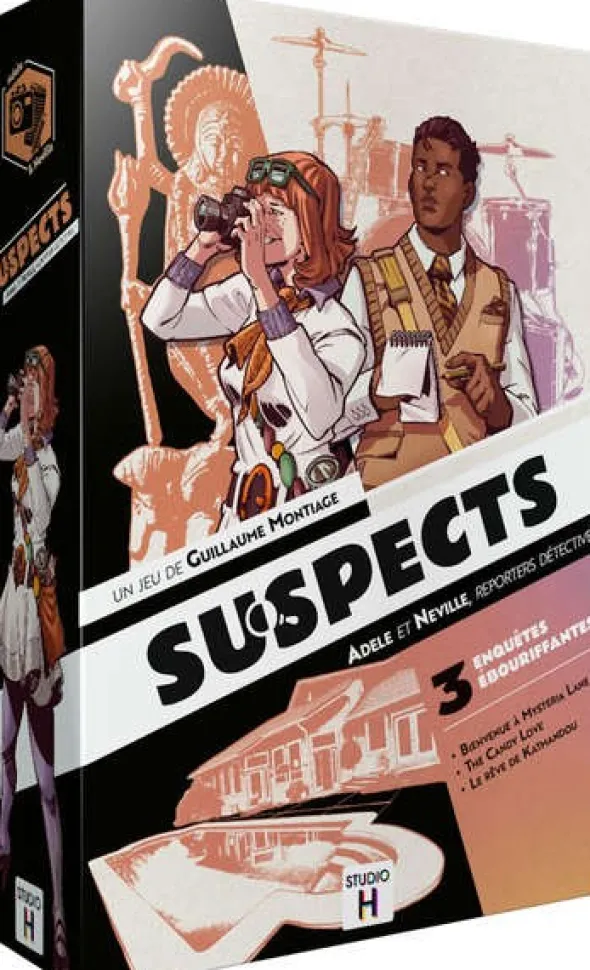 Suspects - Adèle & Neville, Reporters Detectives