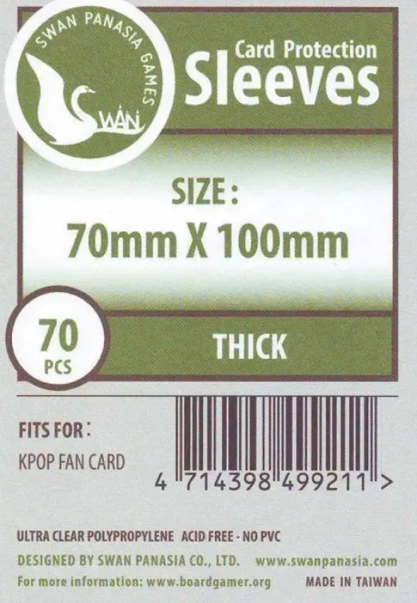 Swan Panasia - Card Sleeves Premium - 70x100mm - 70p