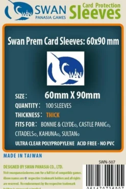 Swan Panasia - Card Sleeves Premium - 60x90mm - 100p