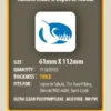 Swan Panasia - Card Sleeves Premium - 61x112mm - 75p