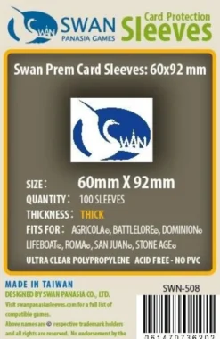 Swan Panasia - Card Sleeves Premium - 60x92mm - 100p
