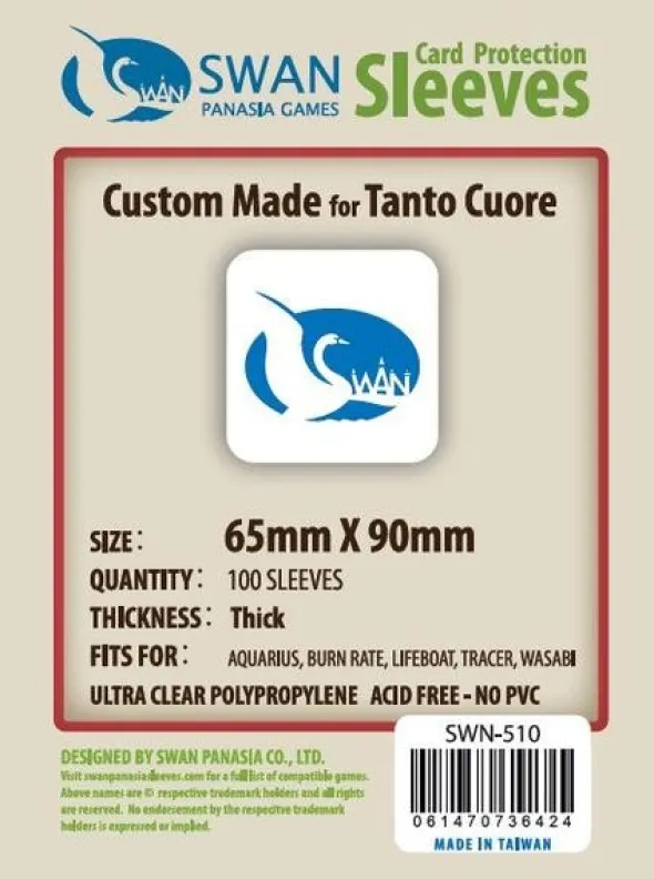 Swan Panasia - Card Sleeves Premium - 65x90mm - 100p