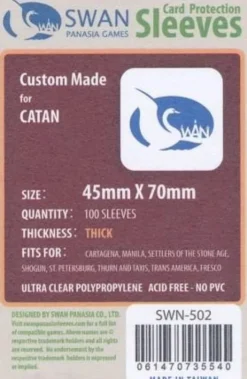Swan Panasia - Card Sleeves Premium - 45x70mm - 100p