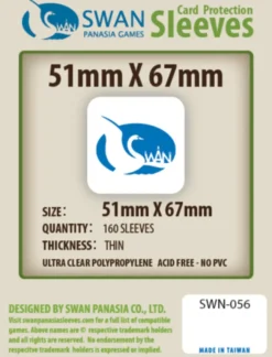 Swan Panasia - Card Sleeves Standard - 51x67mm - 160p