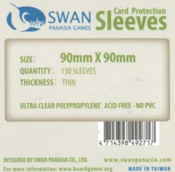 Swan Panasia - Card Sleeves Standard - 90x90mm - 130p