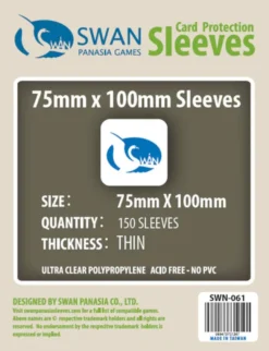 Swan Panasia - Card Sleeves Standard - 75x100mm - 150p