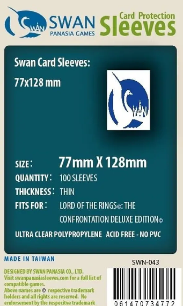 Swan Panasia - Card Sleeves Standard - 77x128mm - 100p