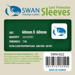 Swan Panasia - Card Sleeves Standard - 60x60mm - 160p