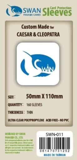 Swan Panasia - Card Sleeves Standard - 50x110mm - 160p