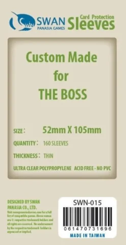 Swan Panasia - Card Sleeves Standard - 52x105mm - 160p