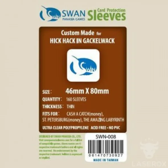 Swan Panasia - Card Sleeves Standard - 46x80mm - 160p