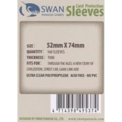 Swan Panasia - Card Sleeves Standard - 52x74mm - 160p