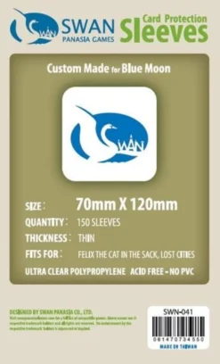 Swan Panasia - Card Sleeves Standard - 70x120mm - 150p