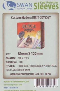 Swan Panasia - Card Sleeves Standard - 80x122mm - 170p