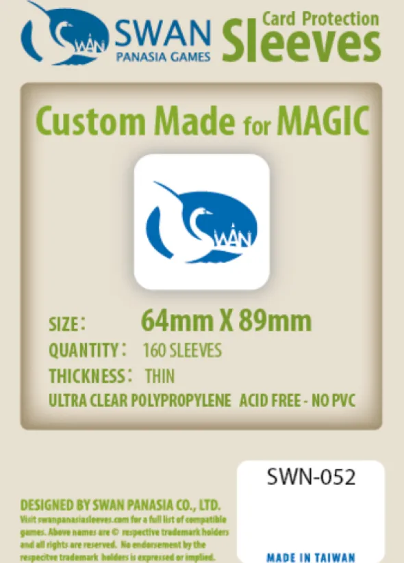 Swan Panasia - Card Sleeves Standard - 64x89mm - 160p
