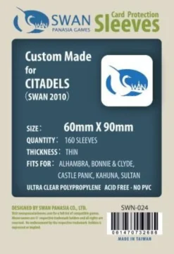 Swan Panasia - Card Sleeves Standard - 60x90mm - 160p
