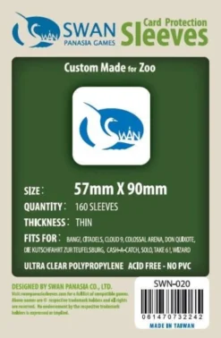 Swan Panasia - Card Sleeves Standard - 57x90mm - 160p